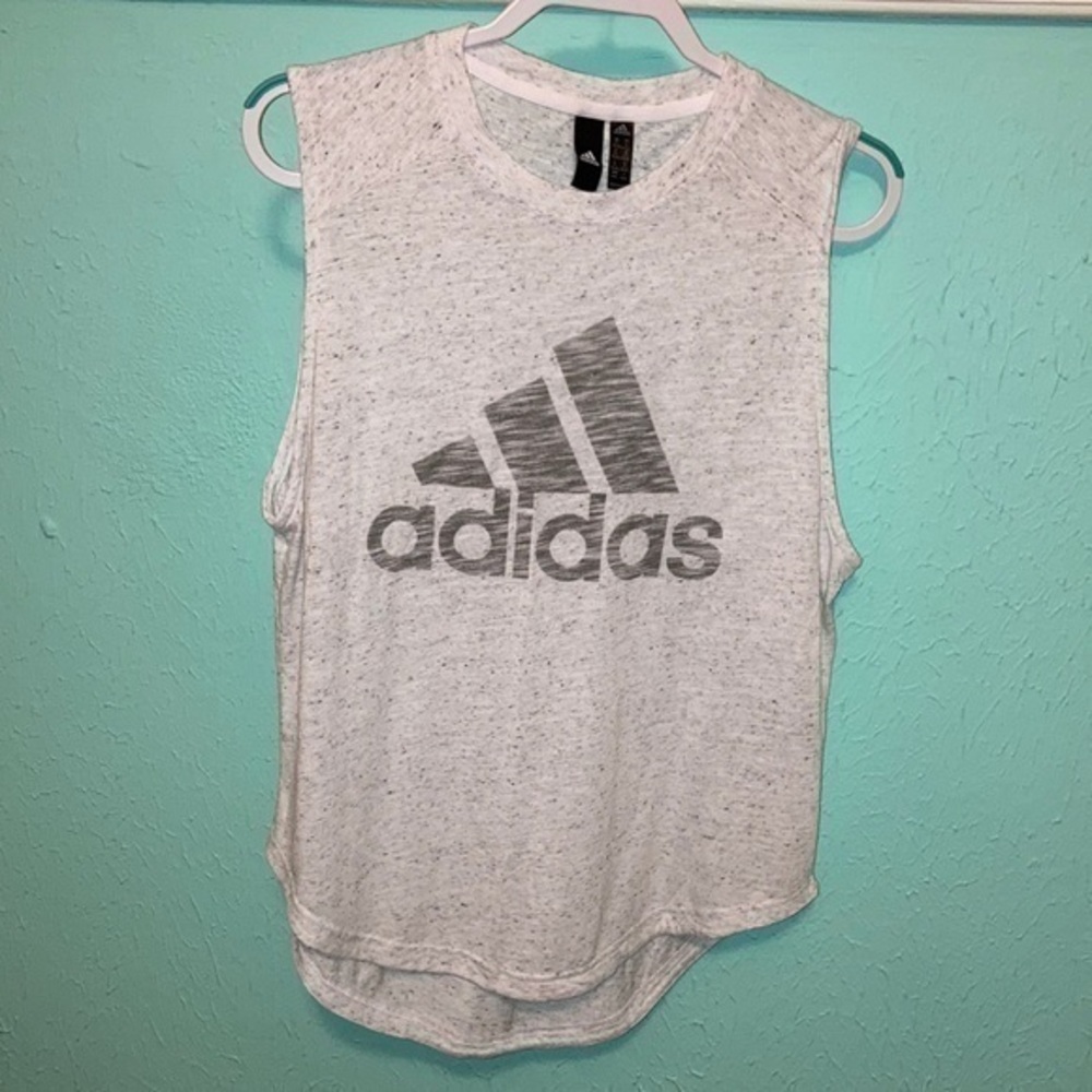 Adidas Large print tank size Medium